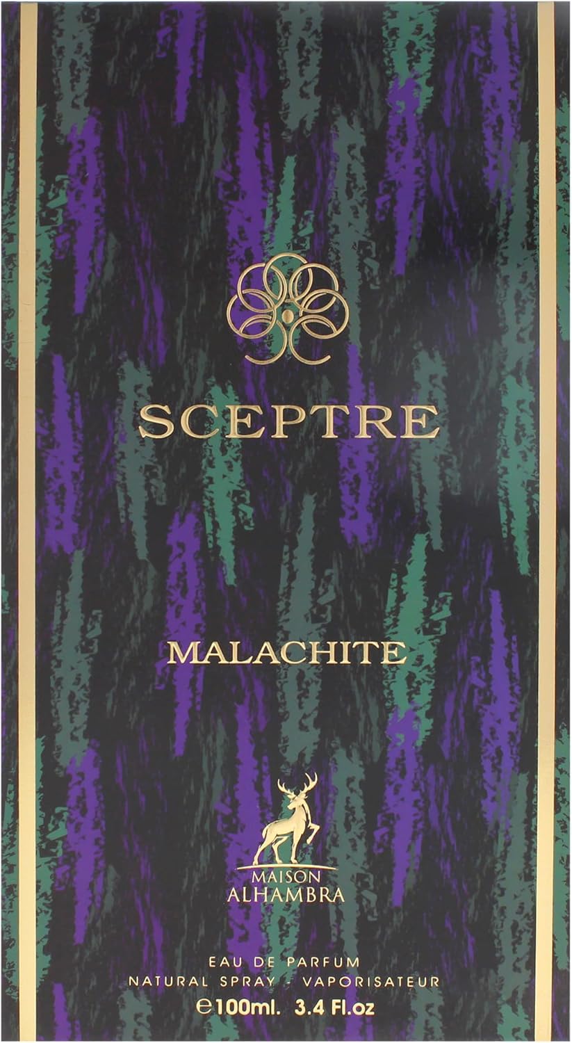 Sceptre Malachite Maison Alhambra