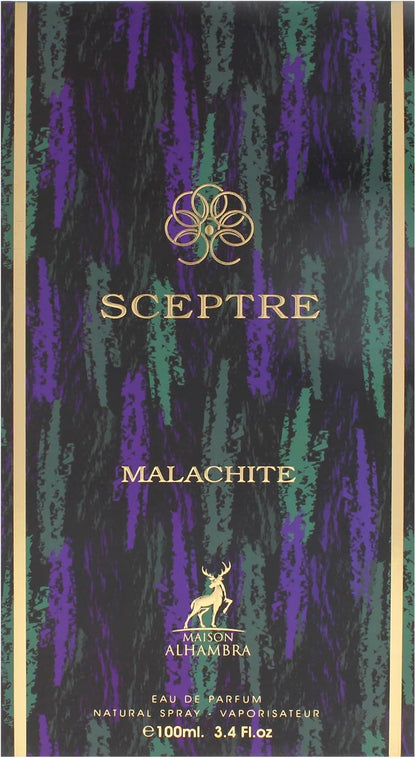 Sceptre Malachite Maison Alhambra